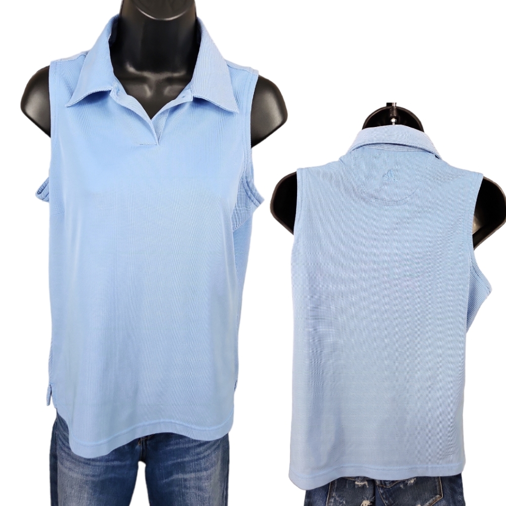 Adidas Golf ClimaCool Sleeveless Polo - Picture 2 of 11